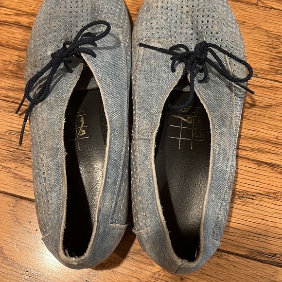 Blue denim shoes - Picture 2 of 4
